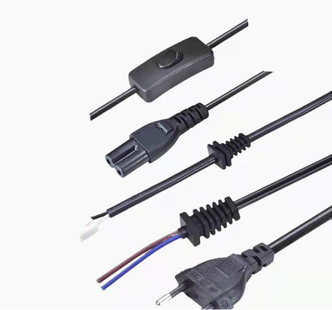 欧规+八字尾电源线